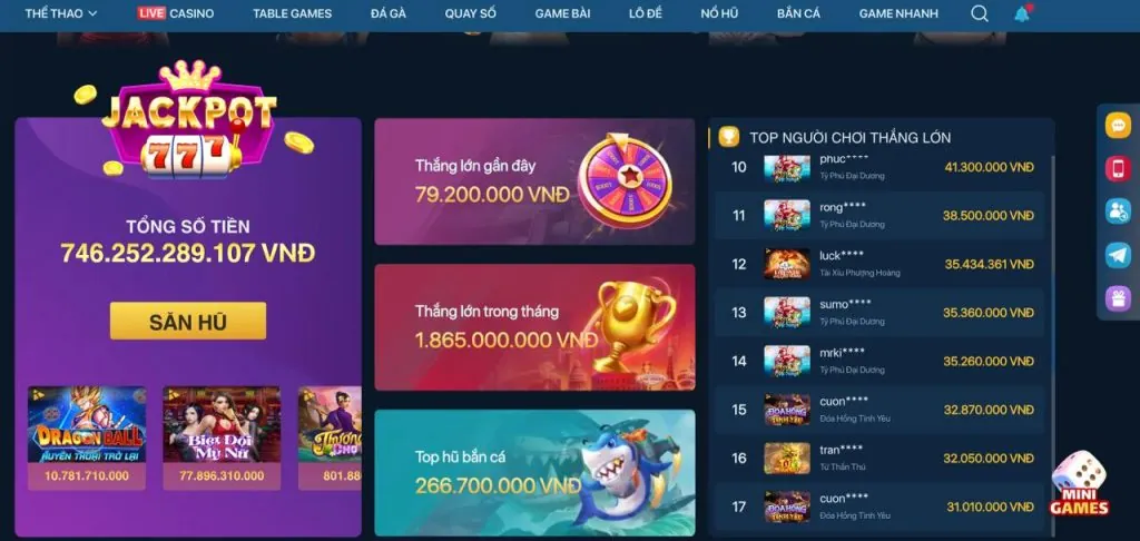 Trò chơi nổ hũ Ball 88 trên điện thoại